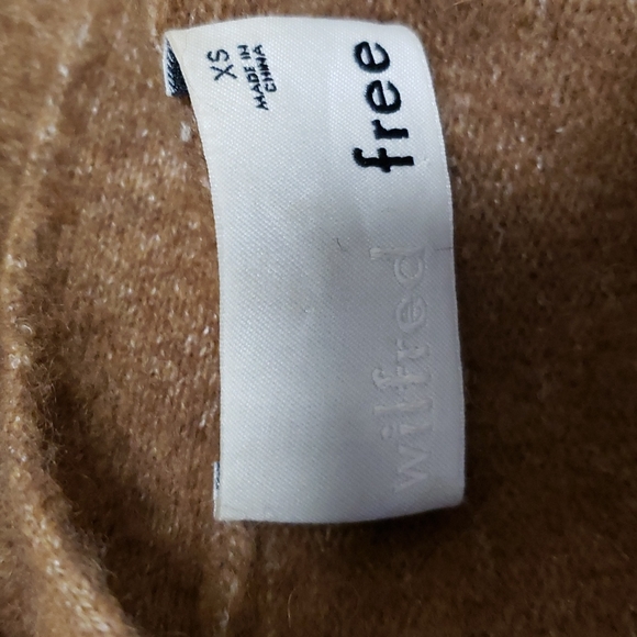 (XS) Aritzia Wilfred Free Alpaca Wool Blend Cozy Cardigan Comfy Soft Cottagecore - Picture 3 of 11